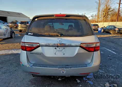 2011 Honda Odyssey Exl from USA, damaged, VIN 5FNRL5H62BB012773
